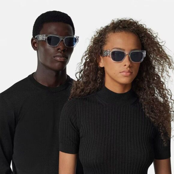 NEW Versace VE4479U 148/80 Crystal Blue Square Women Sunglasses main image 10